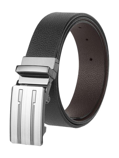black leather belt - 21313801 - Standard Image - 0