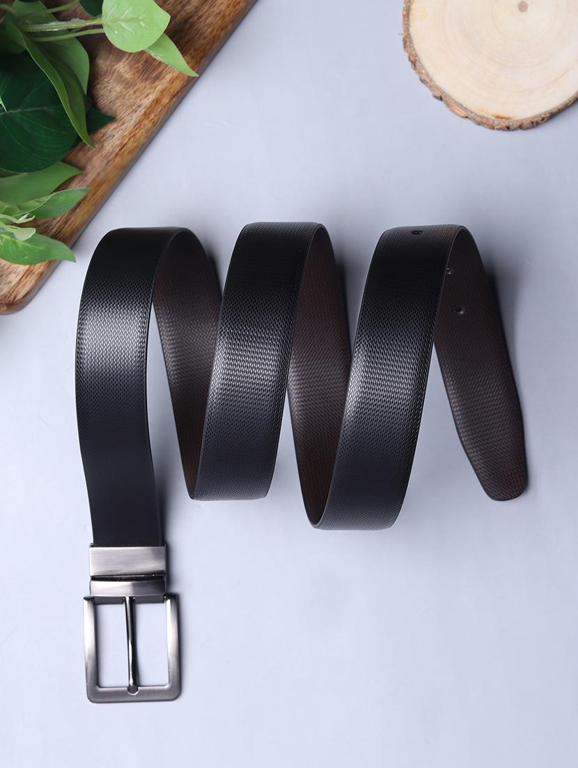 black leather belt - 21313802 - Standard Image - 2