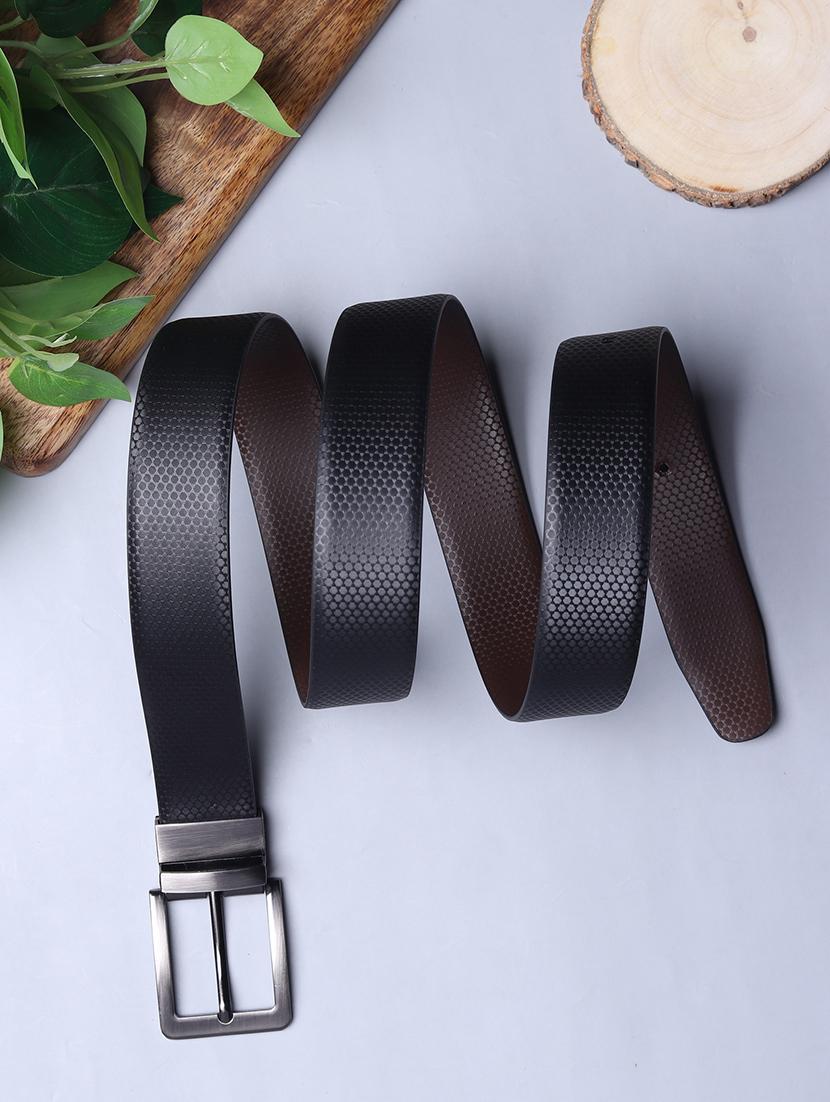 black leather belt - 21313804 - Standard Image - 2