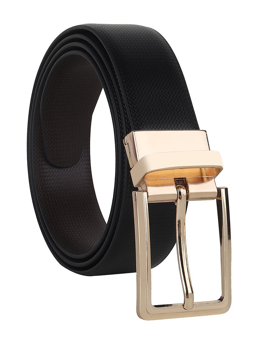 black leather belt - 21313807 - Zoom Image - 0