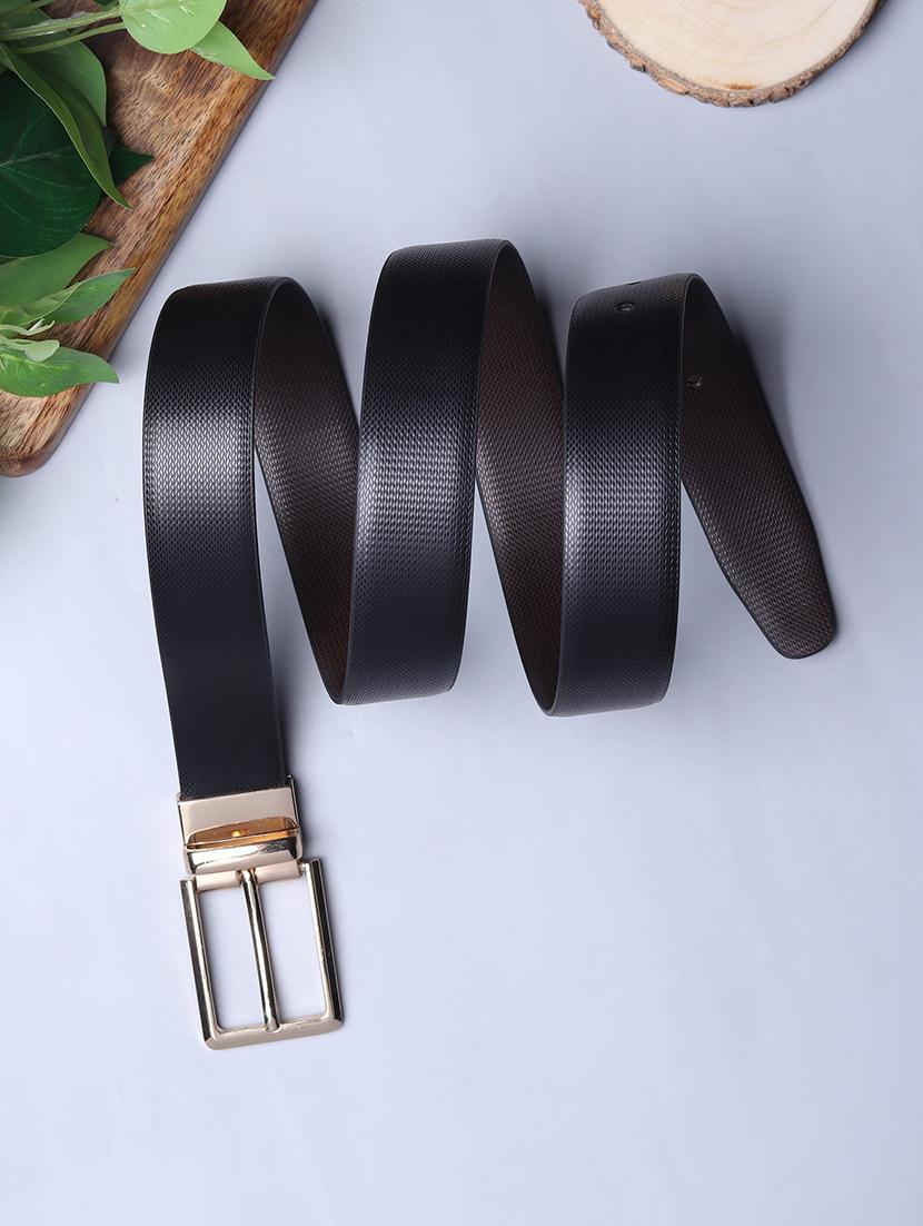 black leather belt - 21313807 - Standard Image - 2