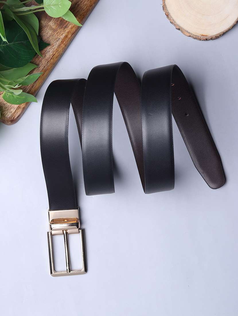 black leather belt - 21313808 -  Standard Image - 2