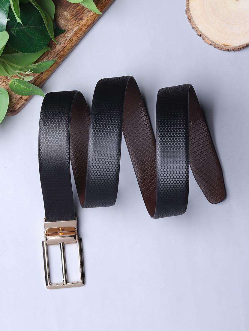 black leather belt - 21313809 - Standard Image - 2
