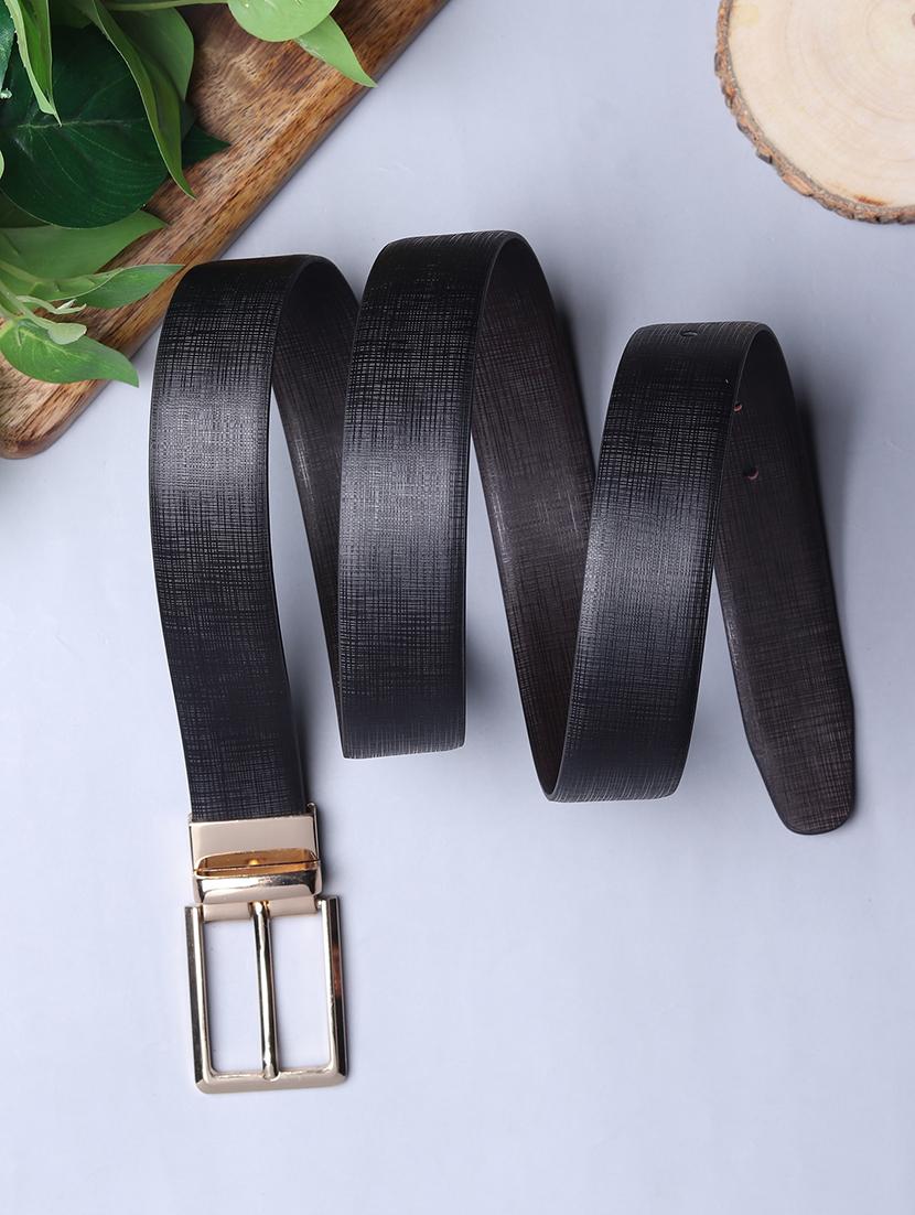 black leather belt - 21313811 - Standard Image - 2