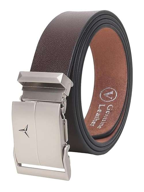 brown leather belt - 21313813 - Standard Image - 0