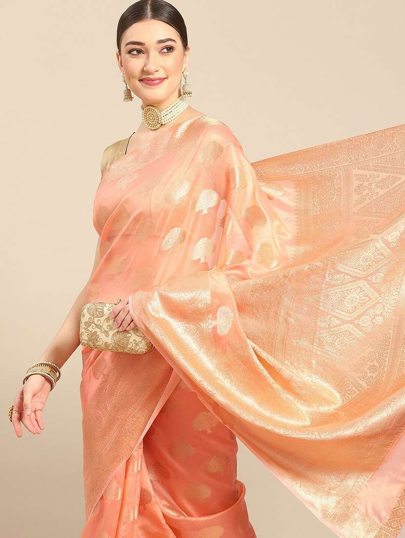 women self design banarasi saree with blouse - 21317649 - Standard Image - 2