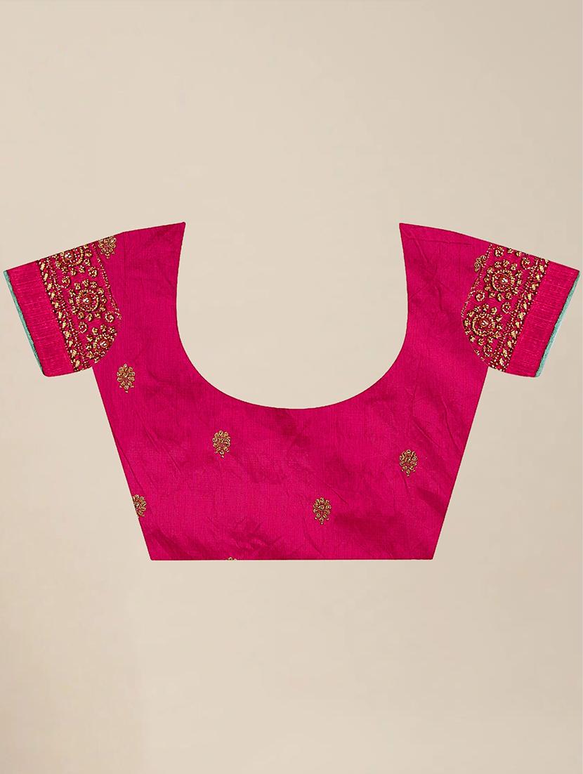 women cream embroidered saree with blouse - 21317925 - Standard Image - 2