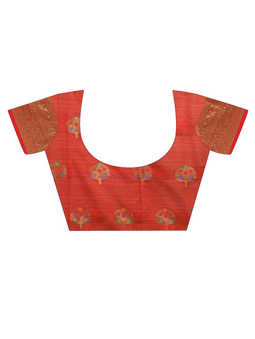 women self design konrad saree with blouse - 21317982 - Standard Image - 2