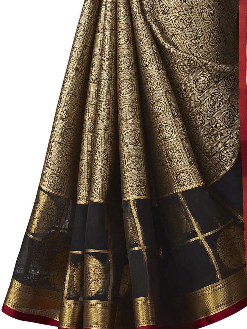 women self design kanjivaram saree with blouse - 21318003 -  Standard Image - 2