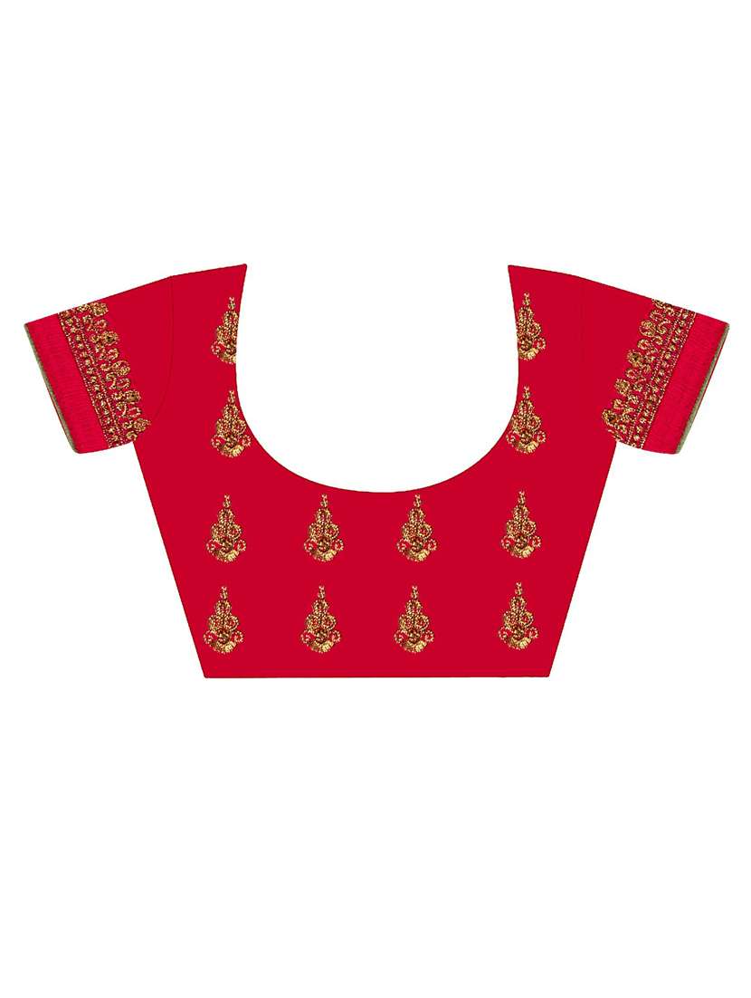 women sea green embroidered saree with blouse - 21318141 -  Standard Image - 2