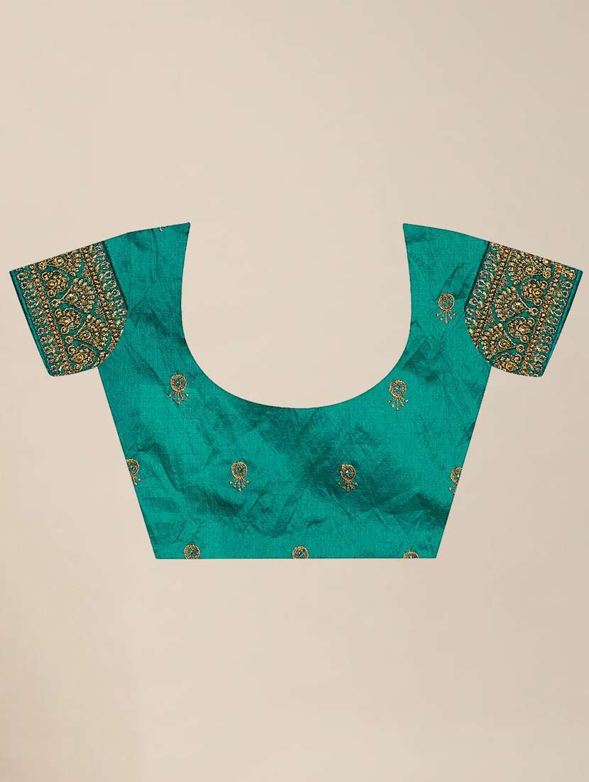 women embroidered saree with blouse - 21318261 - Standard Image - 2