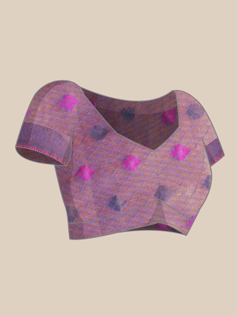 women self design banarasi saree with blouse - 21318540 - Standard Image - 2