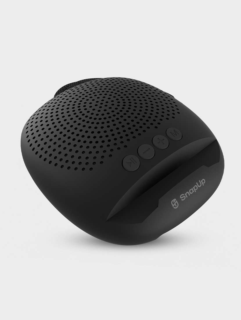 snapup groove s20 portable bluetooth speaker (onyx)