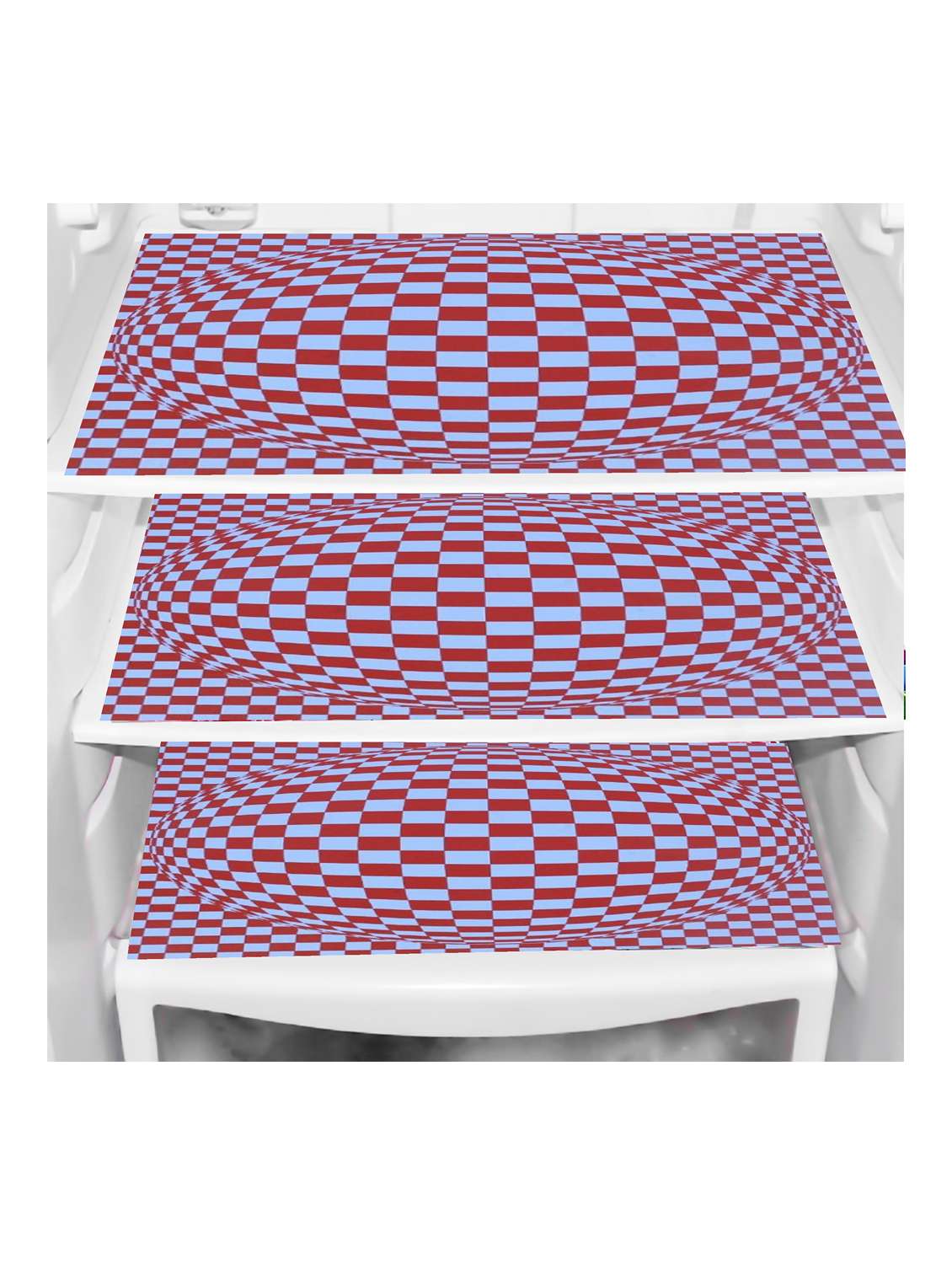 set of printed fridge mats with top cover - 21319617 -  Standard Image - 2