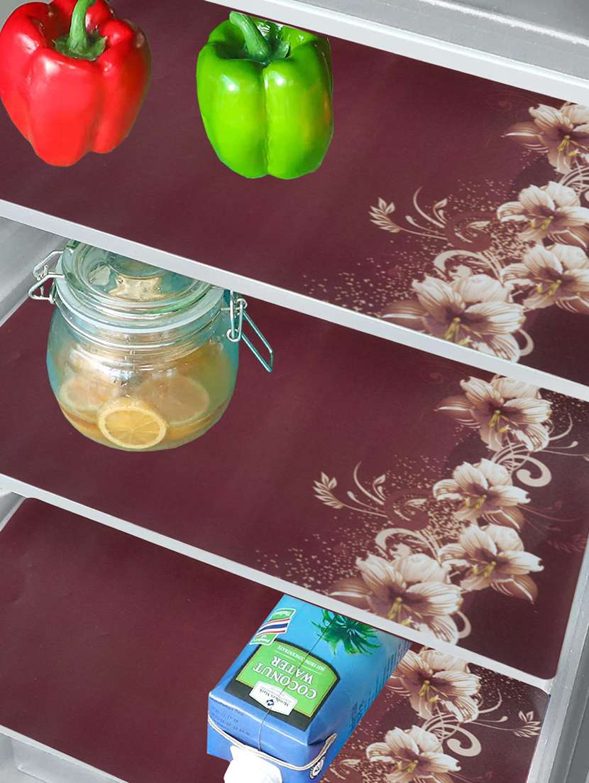 set of printed fridge mats with top cover - 21319910 -  Standard Image - 2