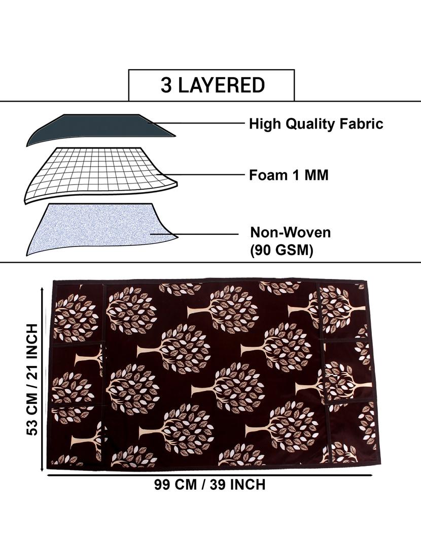 set of printed fridge mats with top cover - 21319932 - Standard Image - 2