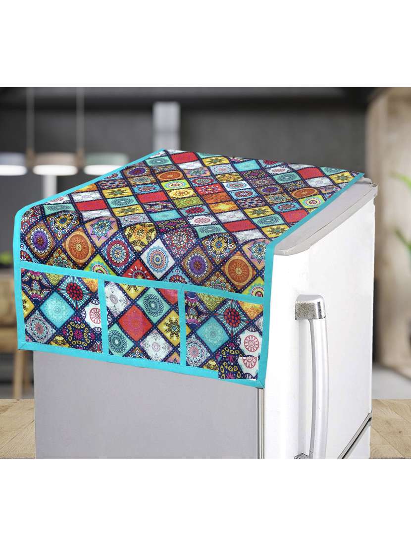 set of printed fridge mats with cover - 21319934 -  Standard Image - 2