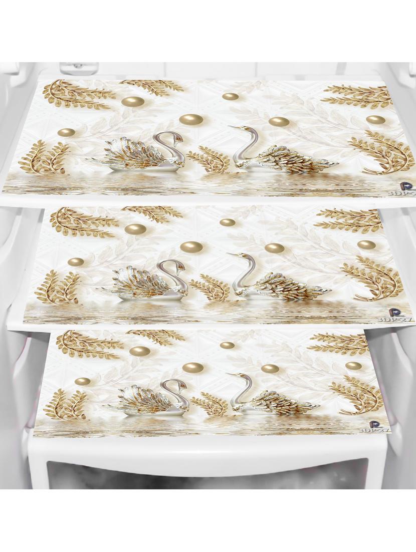 set of printed fridge mats with cover - 21319940 - Standard Image - 2