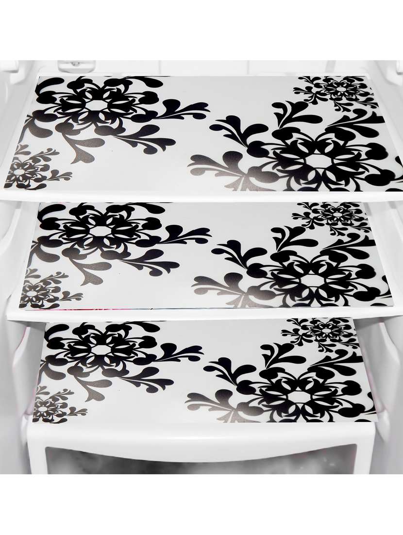 set of printed fridge mats with top cover - 21319955 -  Standard Image - 2