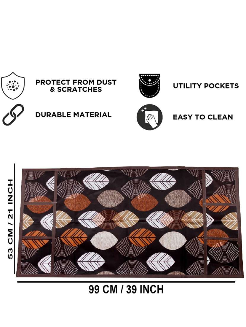 set of printed fridge mats with top cover - 21319967 -  Standard Image - 2