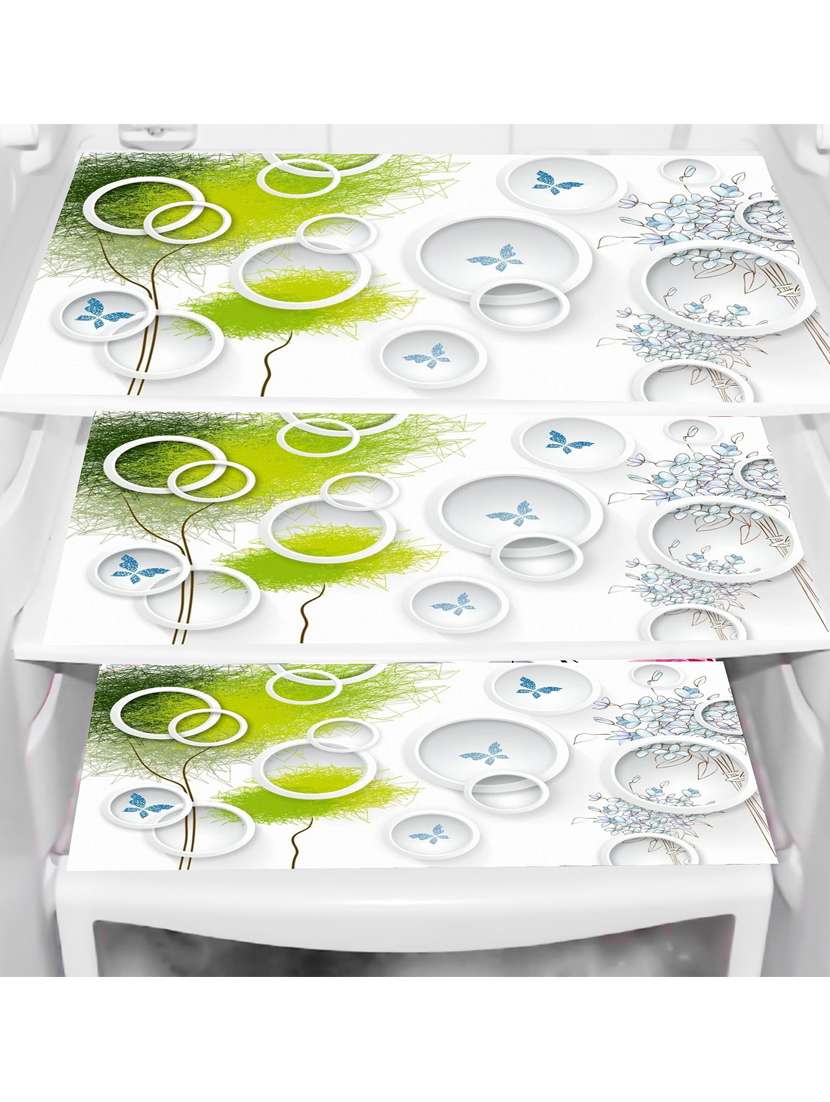 set of printed fridge mats with cover - 21319995 -  Standard Image - 2