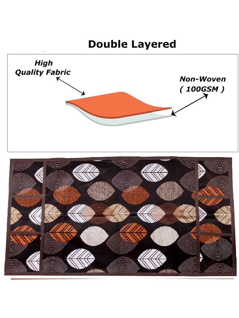 set of printed fridge mats with top cover - 21320165 -  Standard Image - 2