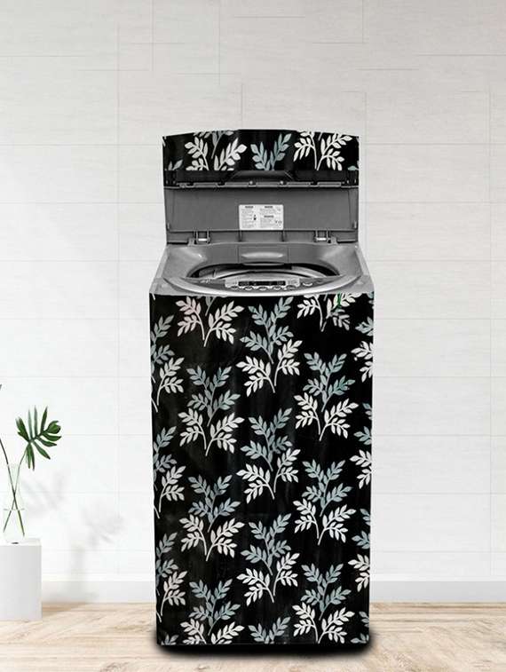 revexo top loading washing machine  cover (width: 55 cm, black)