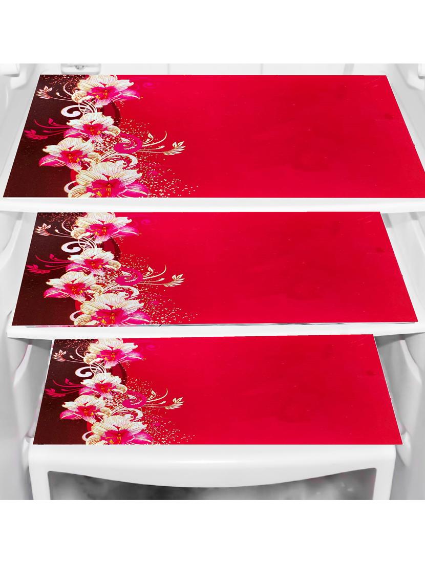 set of printed fridge mats with cover - 21320228 - Standard Image - 2
