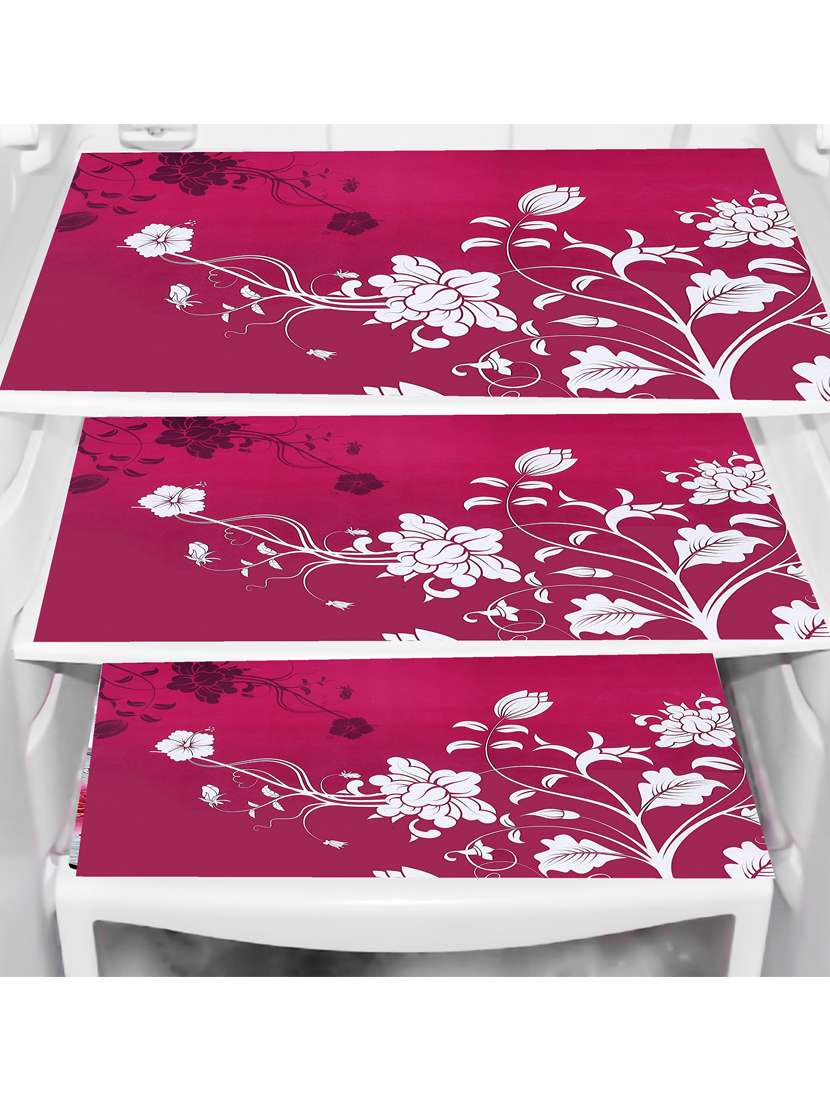 set of printed fridge mats with top cover - 21320304 -  Standard Image - 2