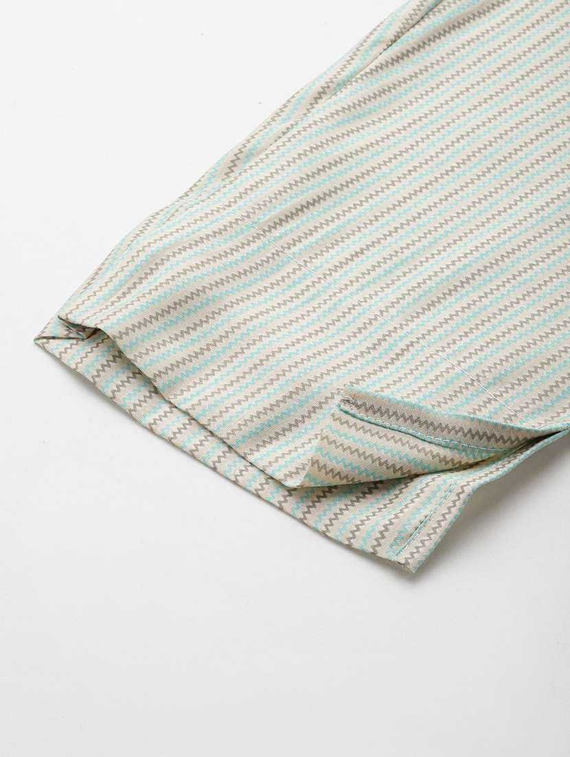 women printed round neck kurta pant set - 21320741 -  Standard Image - 7