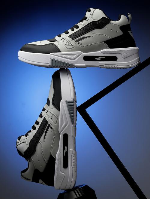 men solid lace up sneakers - 21321555 -  Standard Image - 0