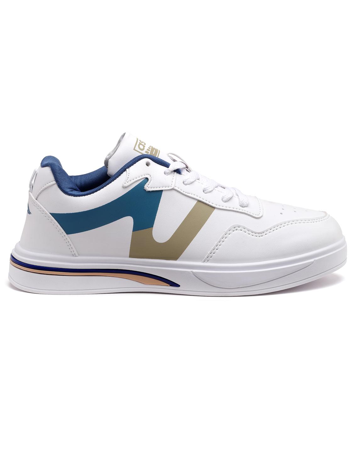 men color block lace up sneakers - 21321558 - Standard Image - 2
