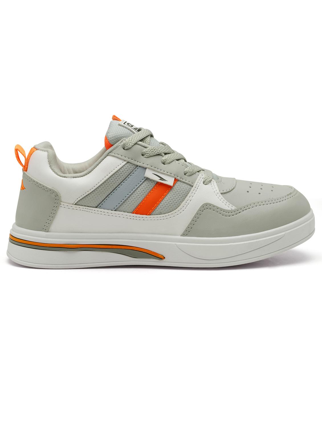 men solid lace up sneakers - 21321561 - Standard Image - 2