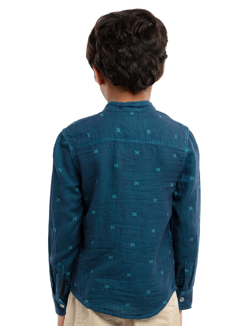 boys printed casual shirt - 21321800 - Standard Image - 2