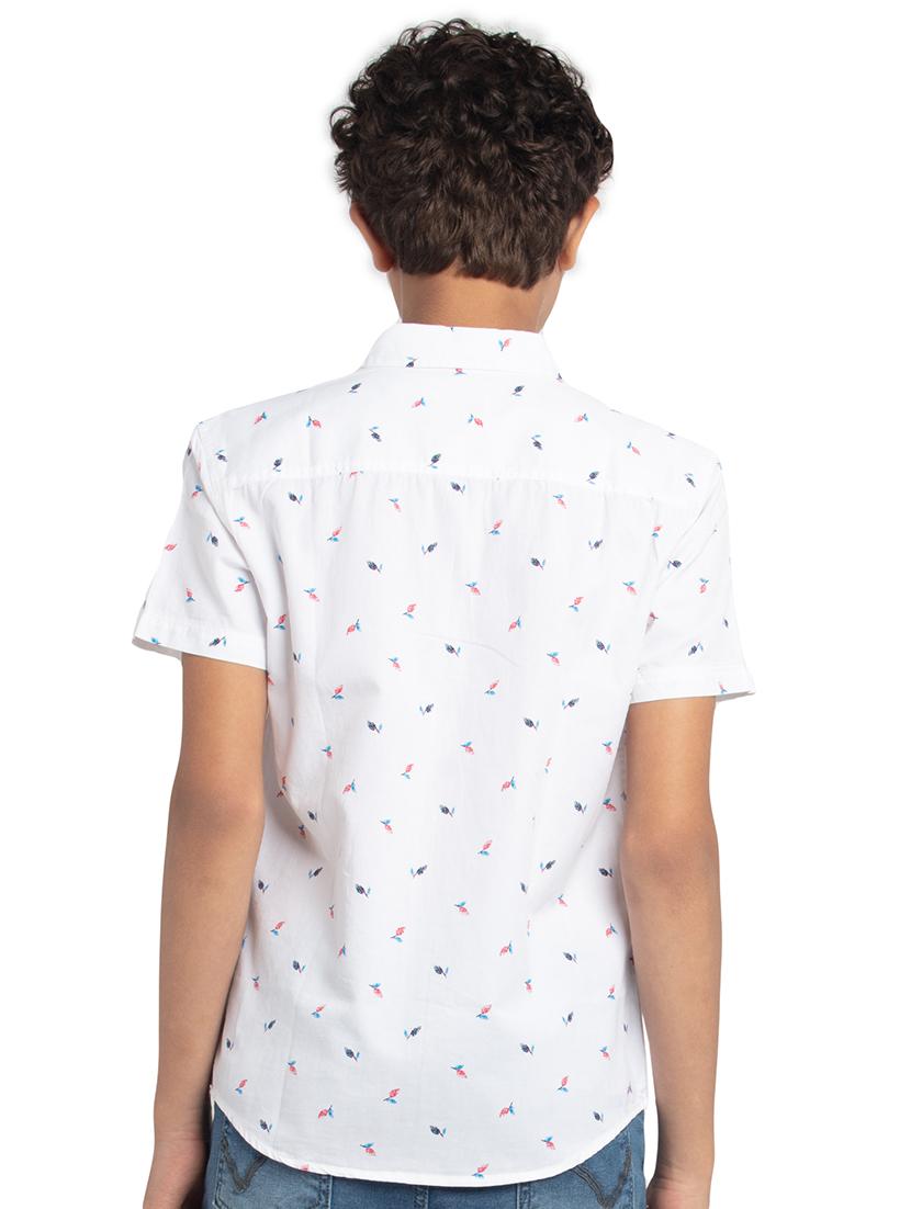 boys printed casual shirt - 21321822 - Standard Image - 2