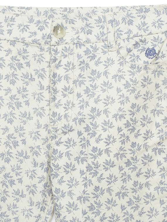 silver cotton casual trouser - 21322031 - Standard Image - 2