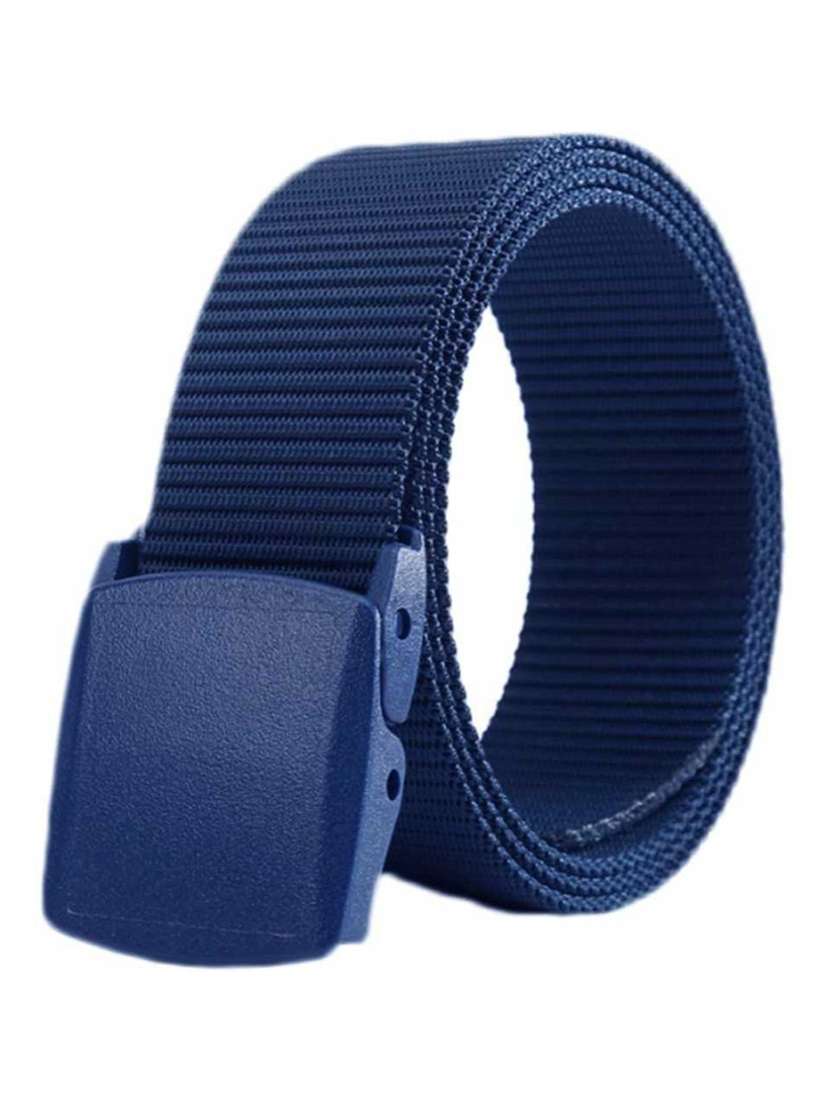 blue fabric belt