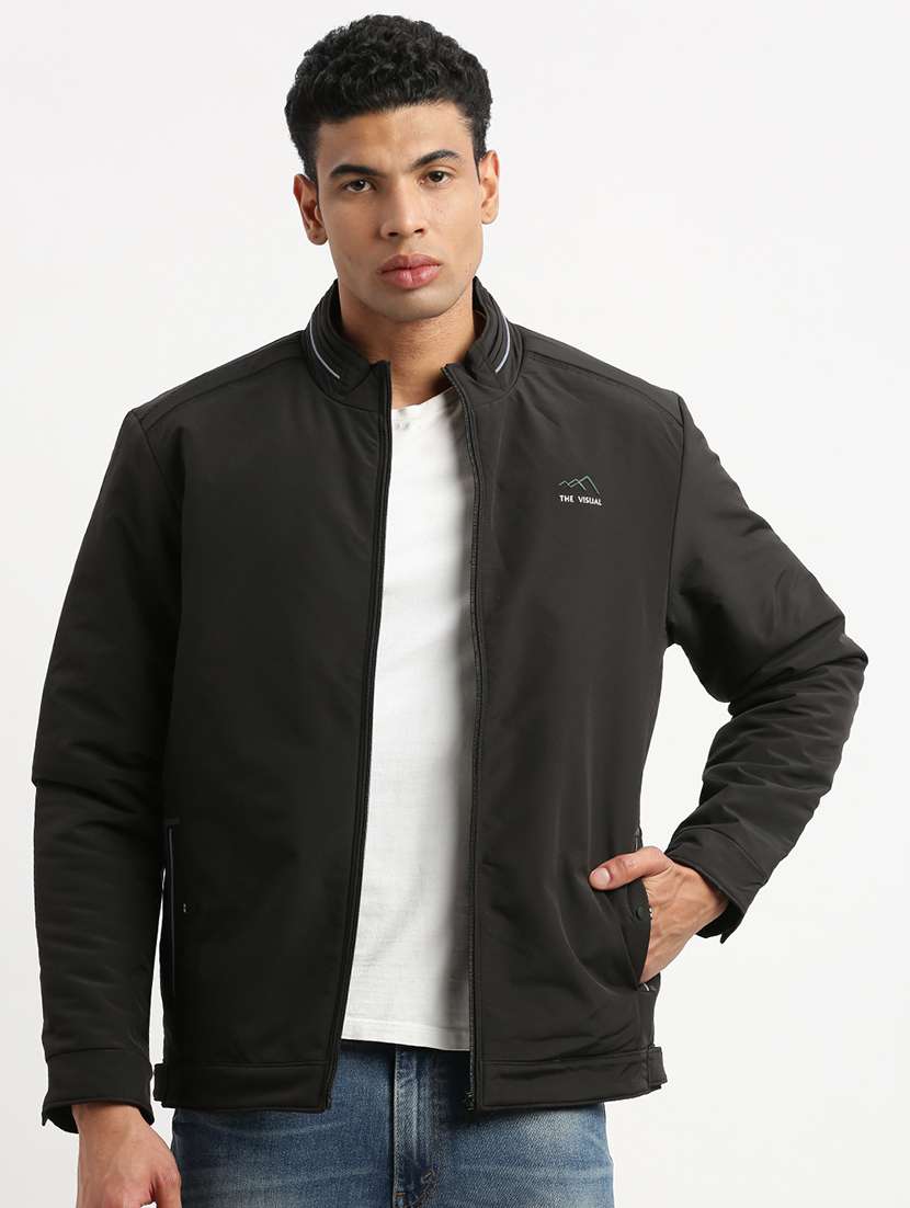 men solid long sleeve casual jacket - 21325446 -  Standard Image - 2