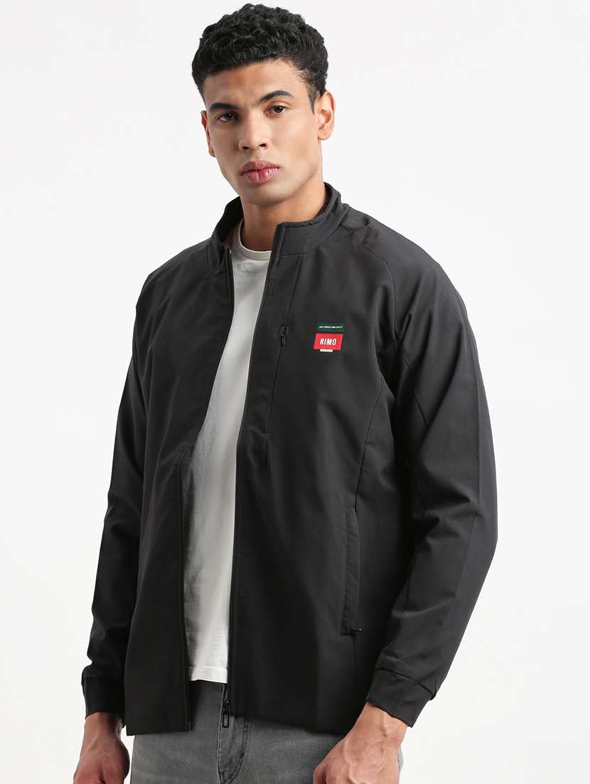 men solid long sleeve casual jacket - 21325450 -  Standard Image - 2