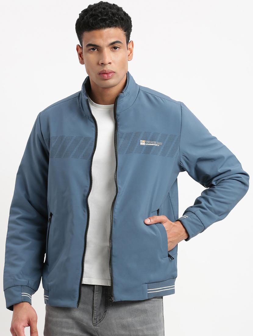 men solid long sleeve jacket - 21325456 - Zoom Image - 0