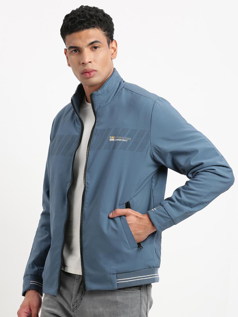 men solid long sleeve jacket - 21325456 - Standard Image - 2