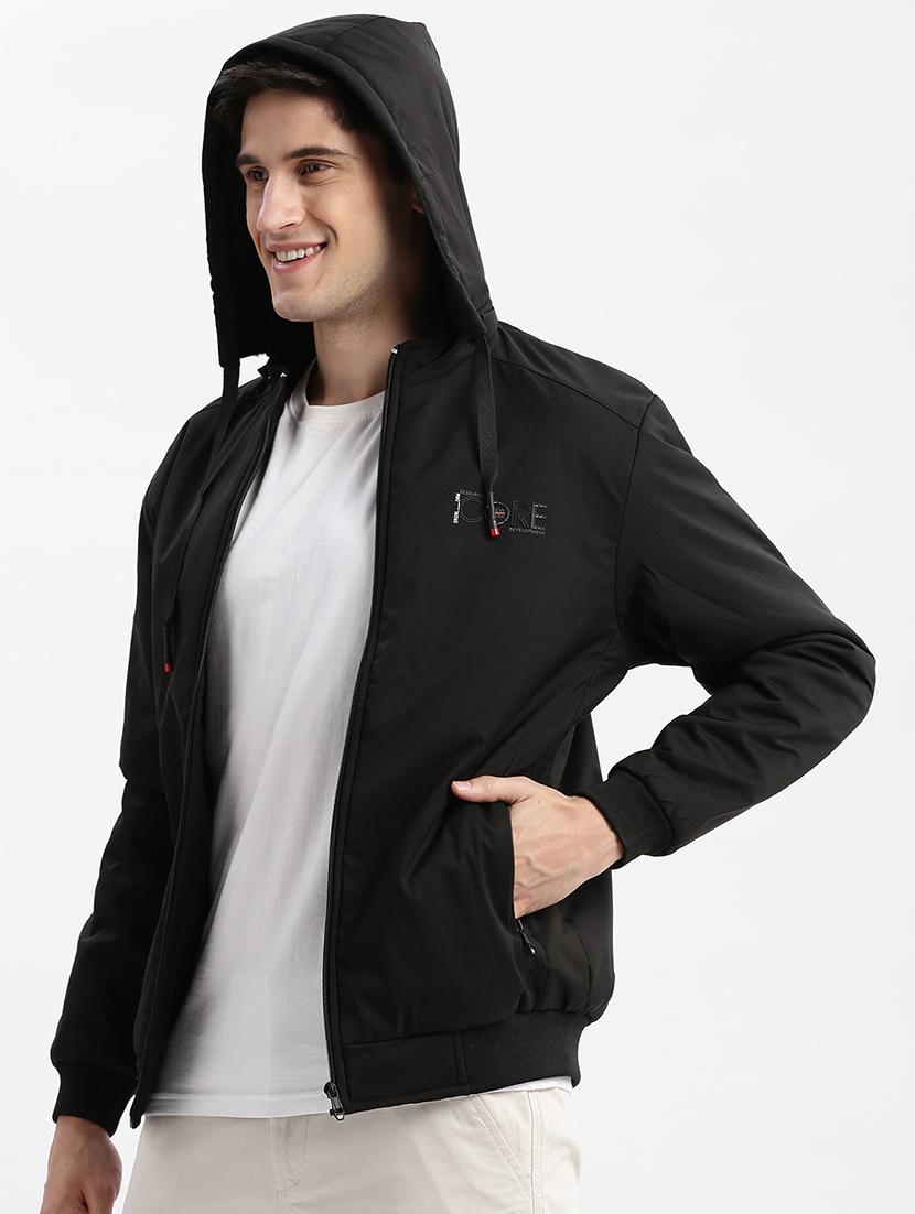 men solid long sleeve jacket - 21325466 - Standard Image - 2