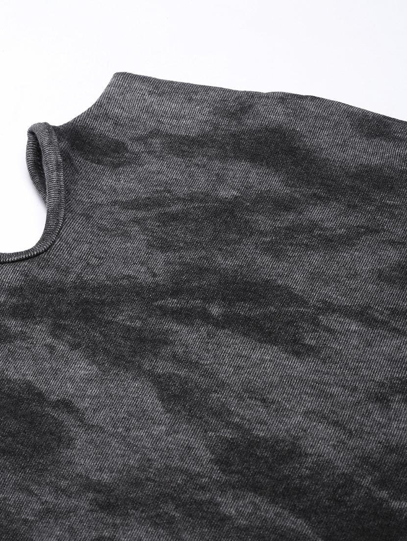 women grey acrylic regular top - 21325601 - Standard Image - 7