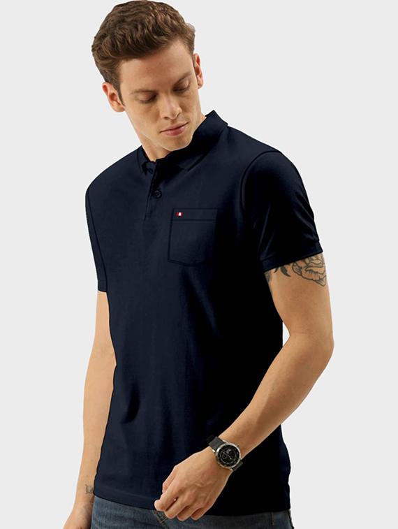 men pack of 2 solid short sleeve polo t-shirt - 21325624 - Standard Image - 2