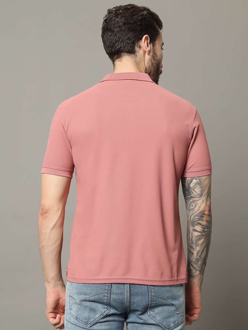 men solid polo t-shirt - 21331169 -  Standard Image - 2