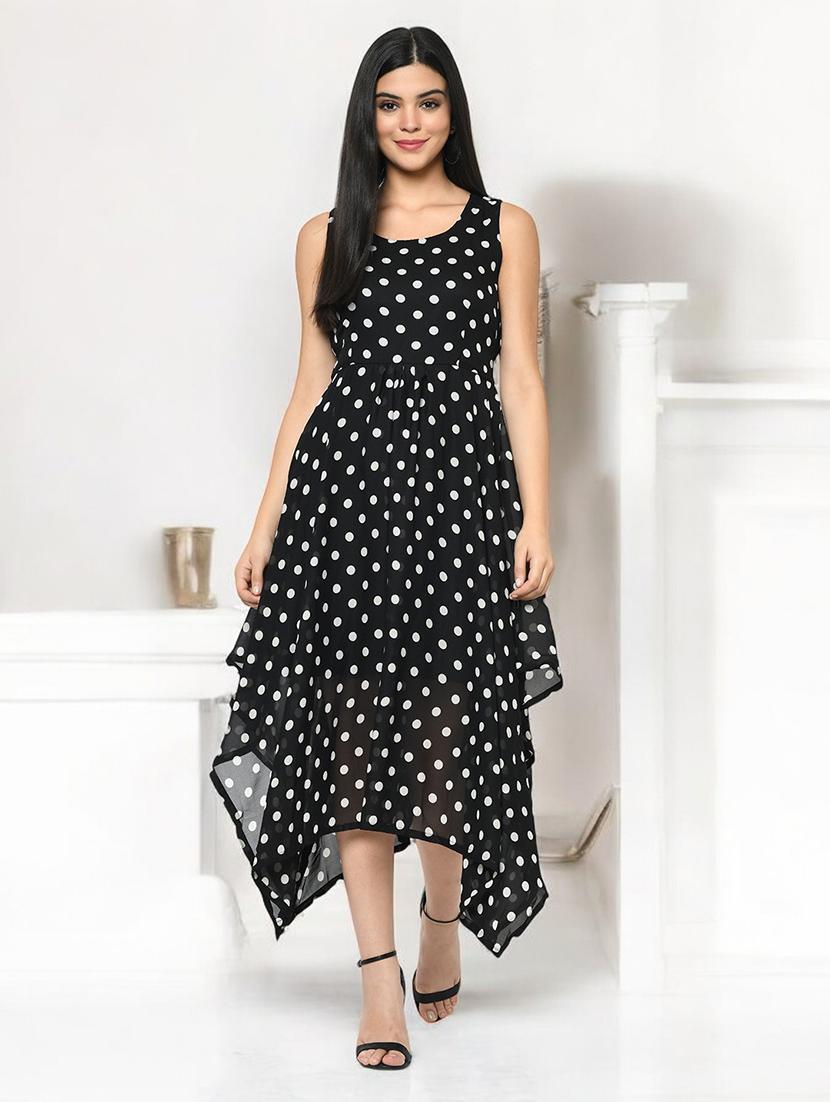 women sleeveless asymmetric dress - 21331361 -  Zoom Image - 0