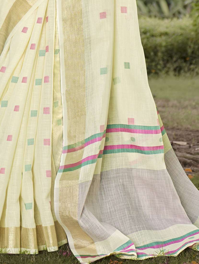 women self design handloom saree with blouse - 21331715 -  Standard Image - 2
