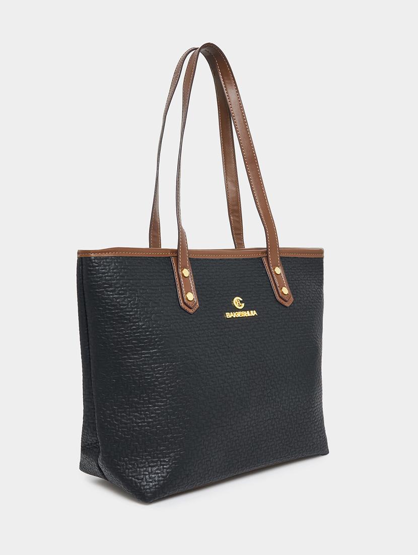 women black leatherette handbag - 21332536 - Zoom Image - 0