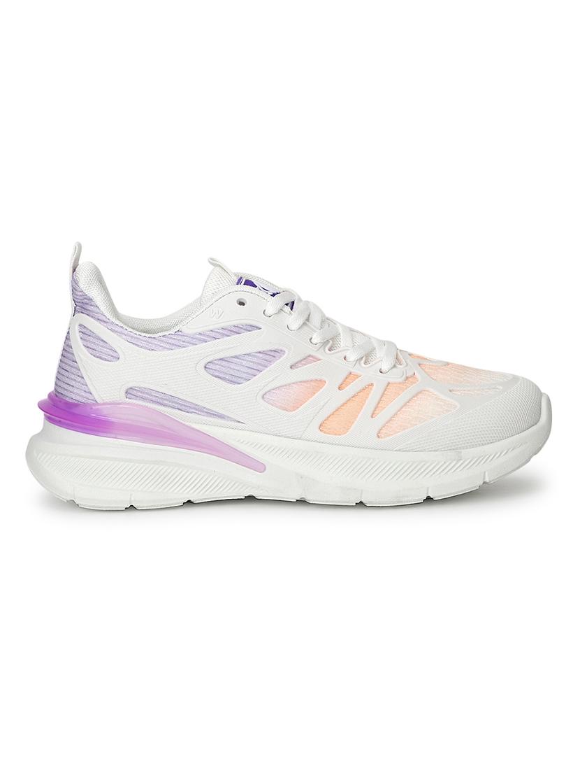 purple lace-up sports shoes - 21333248 -  Standard Image - 2