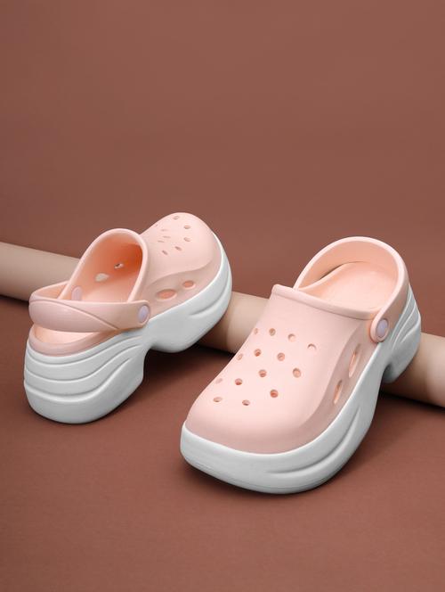 women solid clogs flip flops - 21333263 - Standard Image - 0